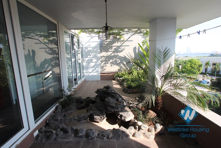 Morden design and new house for rent in Tay Ho area, Ha Noi