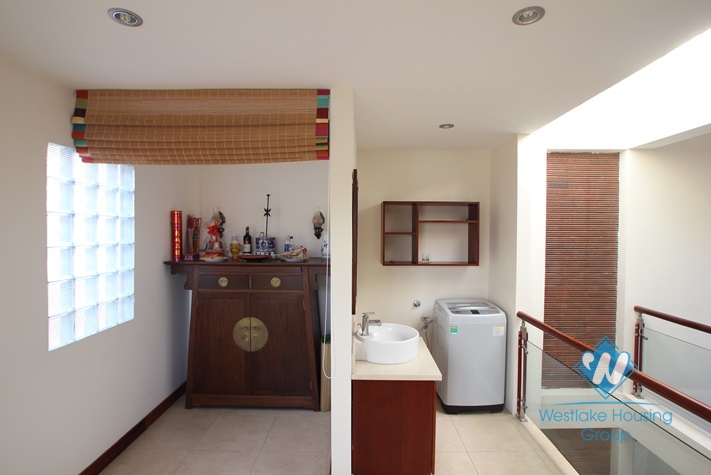 Nice house with 4 bedrooms for rent in To Ngoc Van st, Tay Ho district.