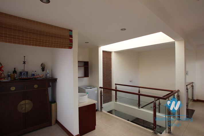 Nice house with 4 bedrooms for rent in To Ngoc Van st, Tay Ho district.