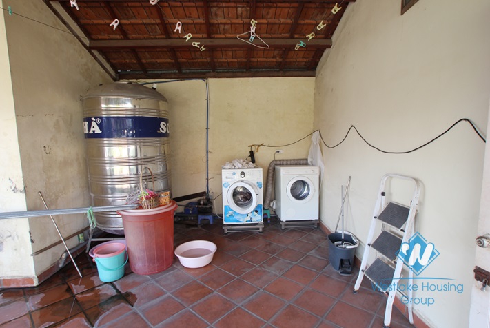 Beautiful house for rent with 4 floors in Tay Ho street, Tay Ho district, Hanoi