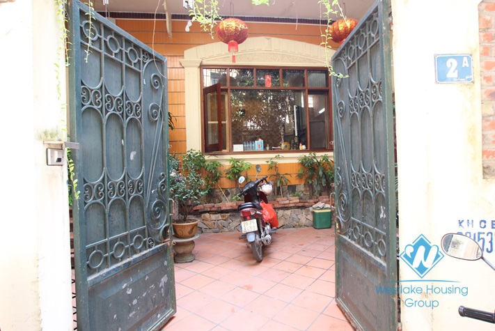 Beautiful house for rent with 4 floors in Tay Ho street, Tay Ho district, Hanoi