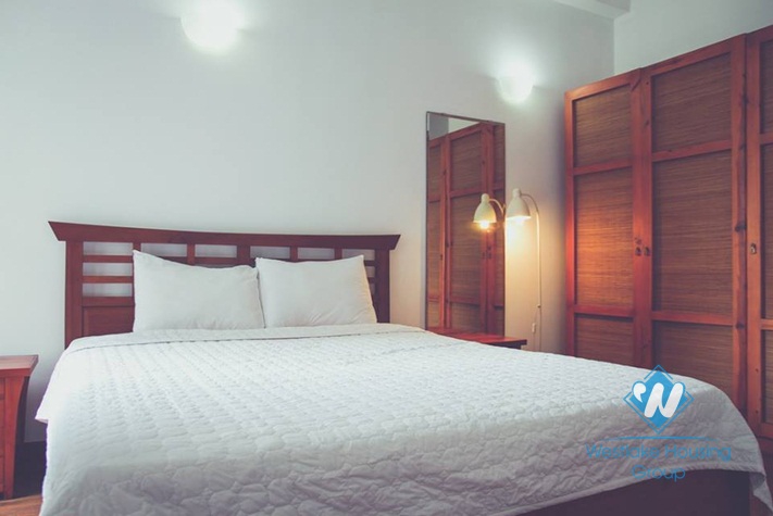 Service one bed apartment rental on Dao Tan, Ba Dinh