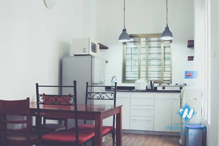 Service one bed apartment rental on Dao Tan, Ba Dinh