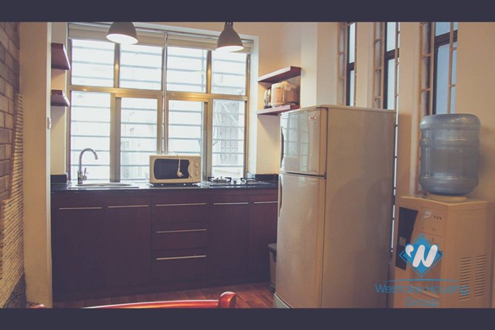 Nice one bedroom for rent on Dao Tan, Ba Dinh, Hanoi