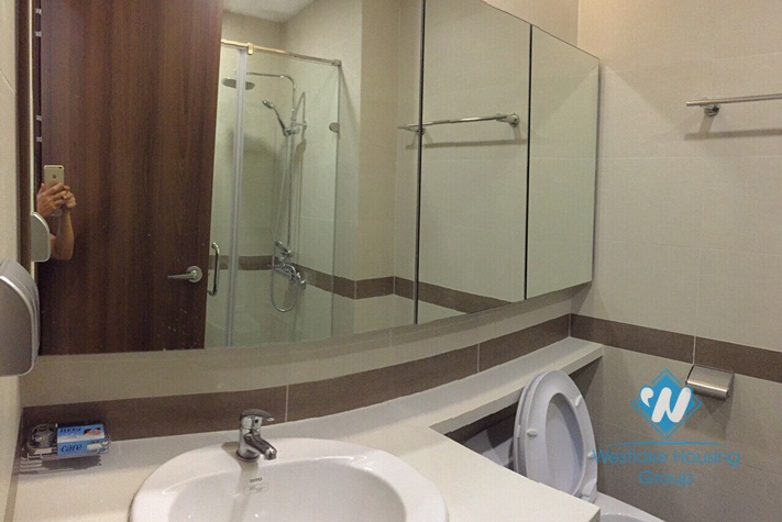 Furnished apartment for rent in Trang An Complex, Cau Giay, Hanoi