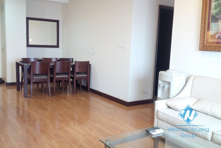 Nice apartment with 3 bedrooms for rent in Hoa Binh Green, Ba Dinh district, Ha Noi