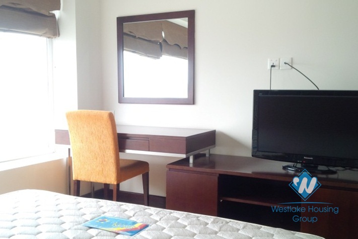 Nice apartment with 3 bedrooms for rent in Hoa Binh Green, Ba Dinh district, Ha Noi