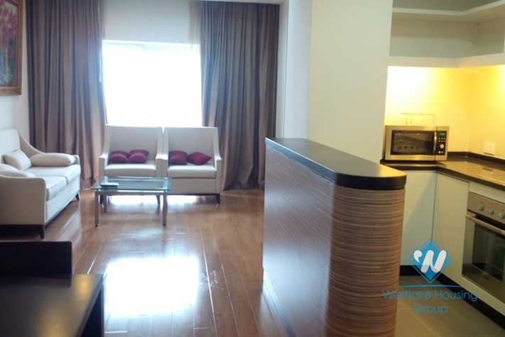 Nice apartment with 3 bedrooms for rent in Hoa Binh Green, Ba Dinh district, Ha Noi