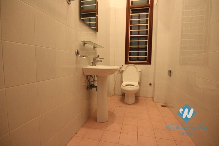 Semi furnished house for rent in Dang Thai Mai, Tay Ho, Hanoi