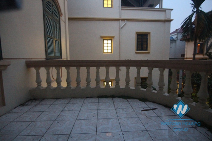 Semi furnished house for rent in Dang Thai Mai, Tay Ho, Hanoi