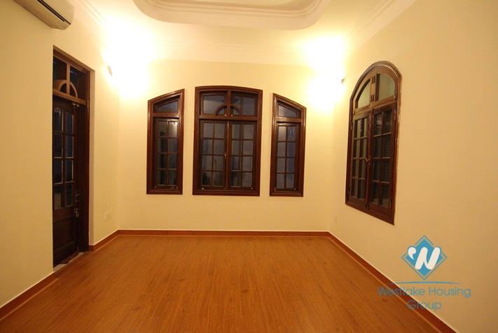 Semi furnished house for rent in Dang Thai Mai, Tay Ho, Hanoi