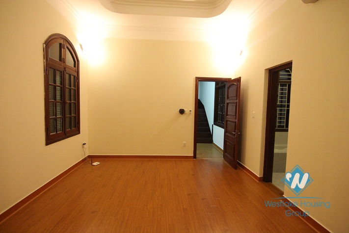 Semi furnished house for rent in Dang Thai Mai, Tay Ho, Hanoi