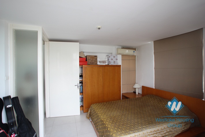 Duplex apartment with nice design for lease in Ba Dinh District.