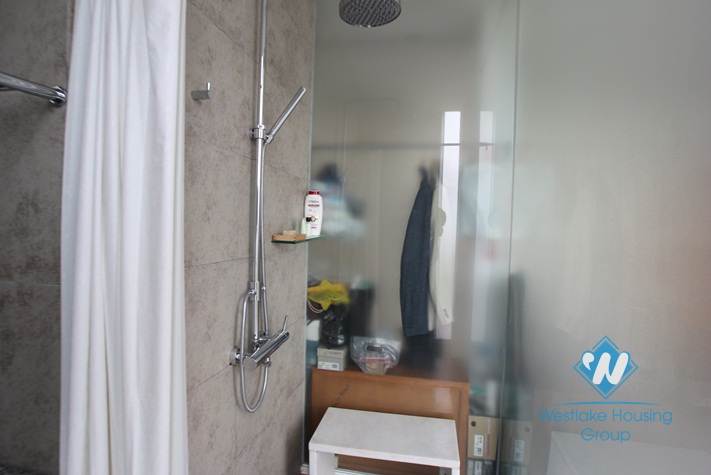 Duplex apartment with nice design for lease in Ba Dinh District.