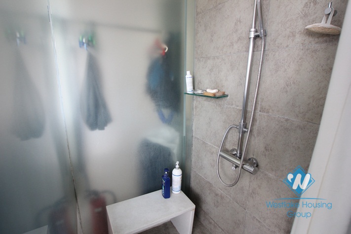 Duplex apartment with nice design for lease in Ba Dinh District.