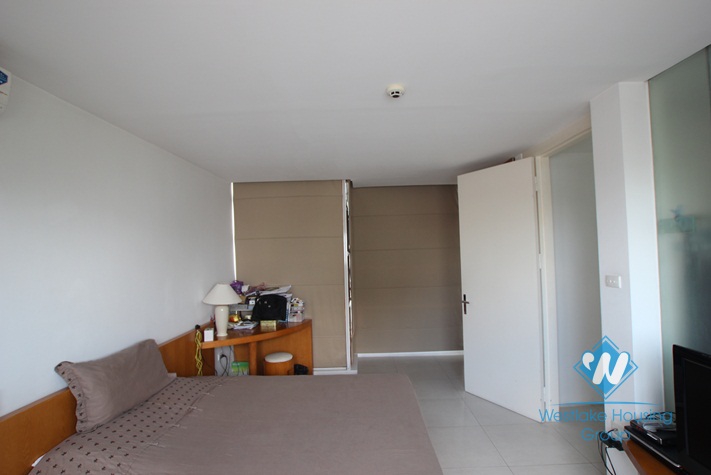 Duplex apartment with nice design for lease in Ba Dinh District.