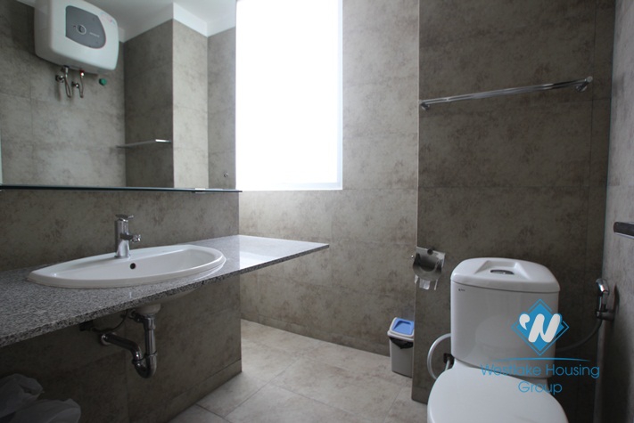 Duplex apartment with nice design for lease in Ba Dinh District.