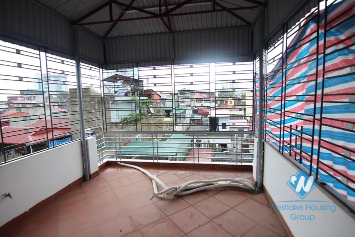 Unfurnished 6 storeys house for lease in Ba Dinh district
