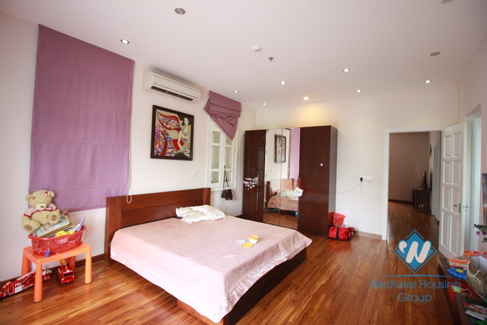 Nice and fully furnished house for rent in Ciputra area, Tay Ho, Hanoi