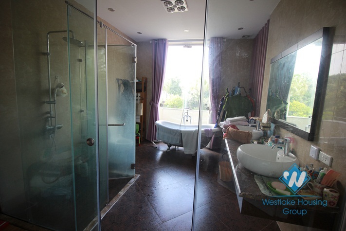 Nice and fully furnished house for rent in Ciputra area, Tay Ho, Hanoi