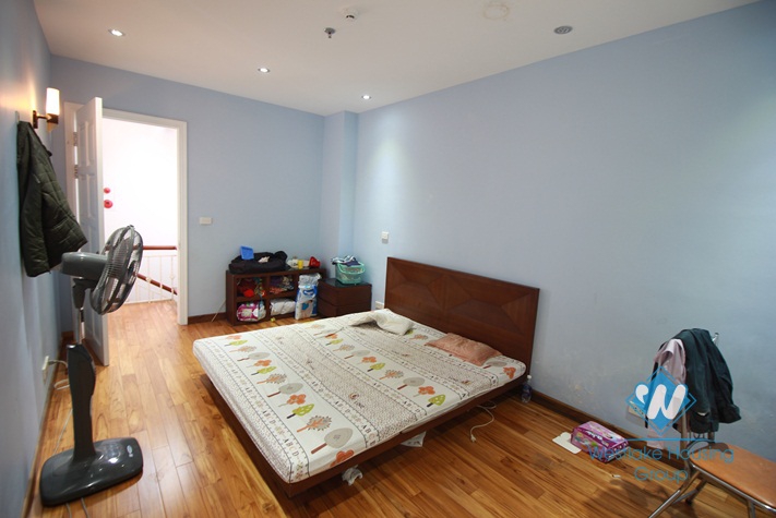 Nice and fully furnished house for rent in Ciputra area, Tay Ho, Hanoi