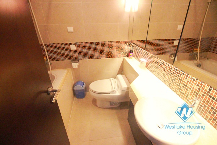 Modern apartment for rent in Hoa Binh Green Tower, Ba Dinh, Hanoi