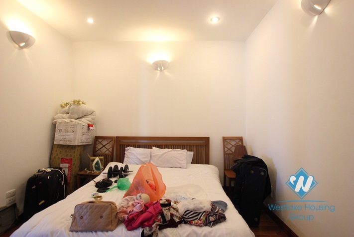 Lake view 02 bedroom apartment for rent in Westlake area, Hanoi- fully furnished