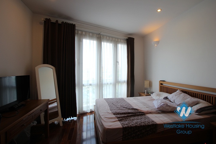 Lake view 02 bedroom apartment for rent in Westlake area, Hanoi- fully furnished
