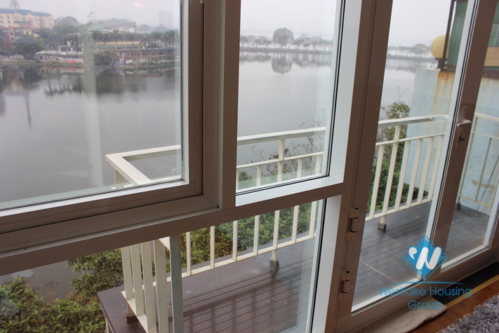 Penthouse apartment for rent in Truc Bach area, Ba Dinh, Ha Noi