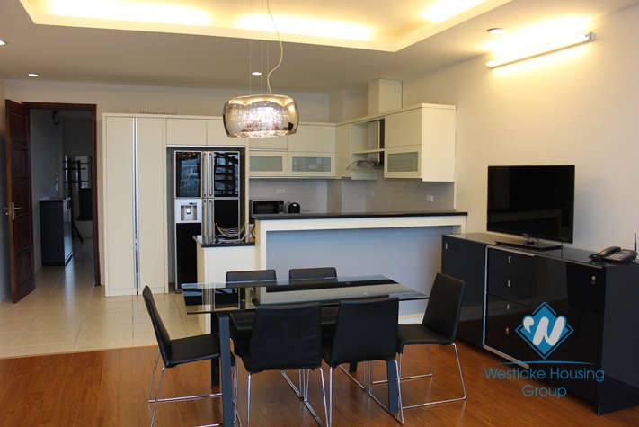 Penthouse apartment for rent in Truc Bach area, Ba Dinh, Ha Noi