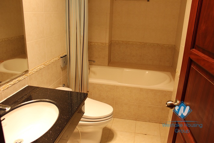 Penthouse apartment for rent in Truc Bach area, Ba Dinh, Ha Noi
