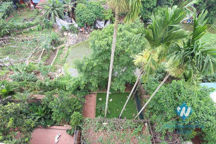 Green house for rent in Tay Ho, Ha Noi