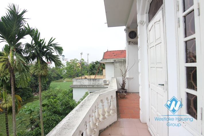 Green house for rent in Tay Ho, Ha Noi