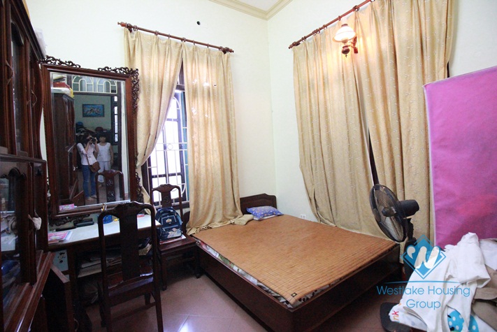 Spacious house for rent in Lac Long Quan Street, Tay Ho District, Hanoi