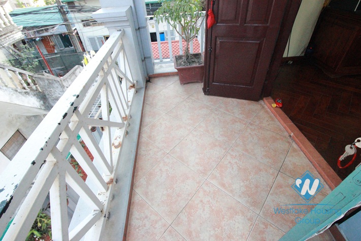 Spacious house for rent in Lac Long Quan Street, Tay Ho District, Hanoi
