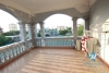 Spacious house for rent in Lac Long Quan Street, Tay Ho District, Hanoi