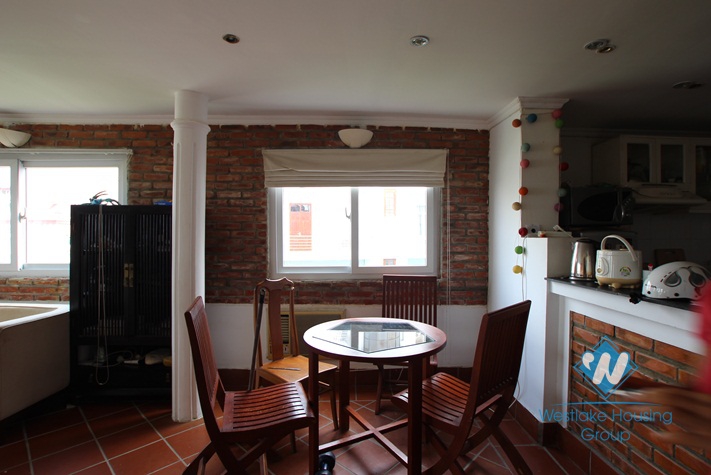 Two bedrooms apartment for rent in Au Co Road, Tay Ho, Ha Noi