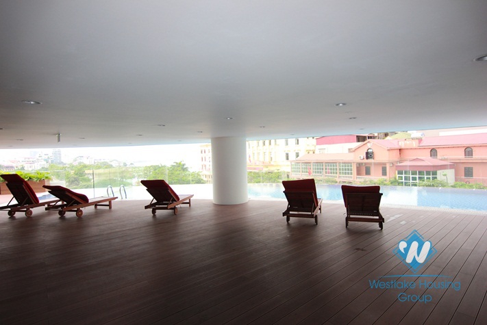Lake view-Brand new apartment for rent in Tay Ho area-Watermark Building