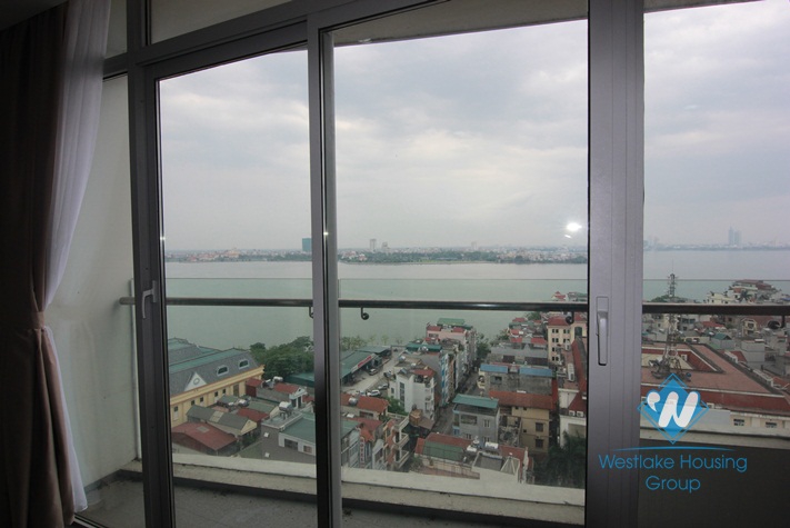 Lake view-Brand new apartment for rent in Tay Ho area-Watermark Building