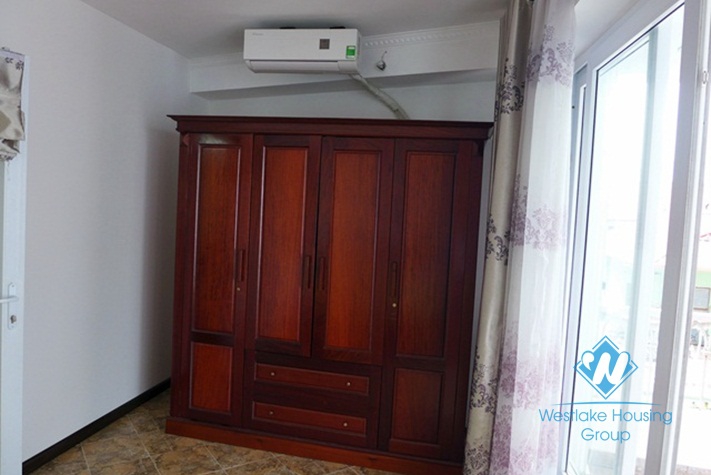 Separate 01 bedroom apartment for rent in Lac Long Quan St, Tay Ho District, Hanoi
