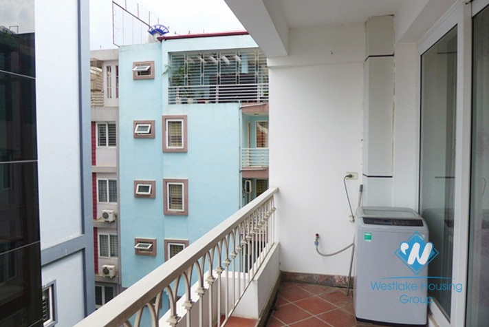 Separate 01 bedroom apartment for rent in Lac Long Quan St, Tay Ho District, Hanoi