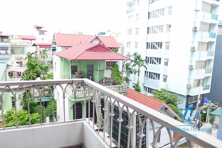 Separate 01 bedroom apartment for rent in Lac Long Quan St, Tay Ho District, Hanoi