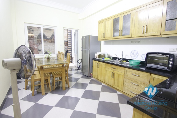 A 4 bedroom house for rent in Ba Dinh, near Lotter Tower