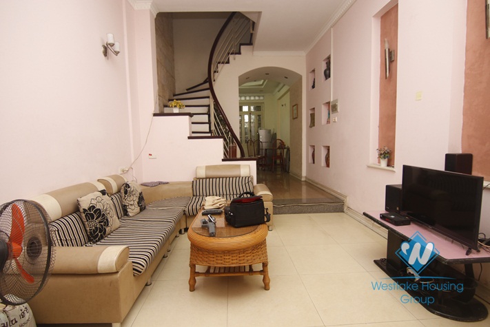 An nicely affordable house for rent on Van Cao, Ba Dinh