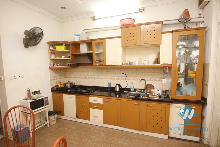 An nicely affordable house for rent on Van Cao, Ba Dinh