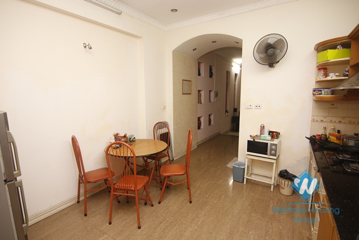 An nicely affordable house for rent on Van Cao, Ba Dinh
