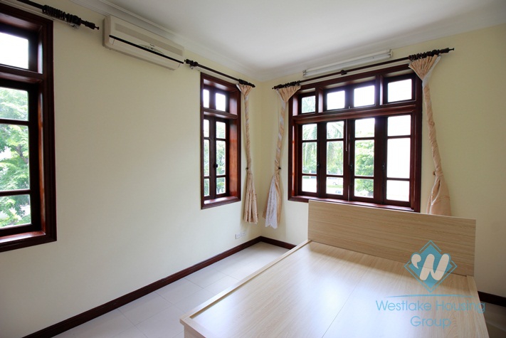 Bright and nice house for rent in Ciputra, Tay Ho, Hanoi.