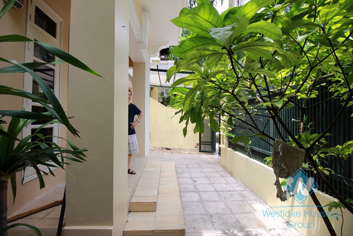 Bright and nice house for rent in Ciputra, Tay Ho, Hanoi.