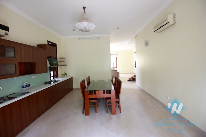 Bright and nice house for rent in Ciputra, Tay Ho, Hanoi.