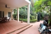 House with small garden and yard for lease in Nghi Tam Village, Tay Ho, Ha  Noi